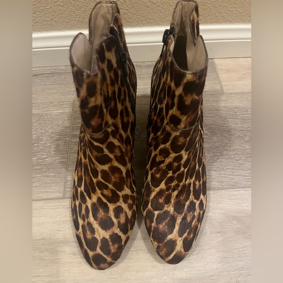 Leopard Print Booties - Picture 2 of 11